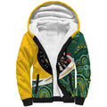 Australia Darts Personalized Sherpa Hoodie Aboriginal Special