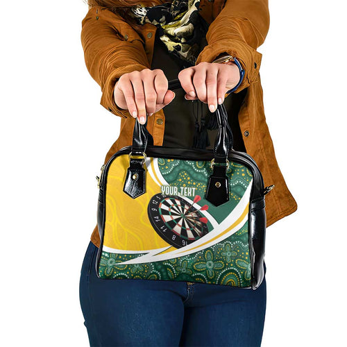 Australia Darts Personalized Shoulder Handbag Aboriginal Special
