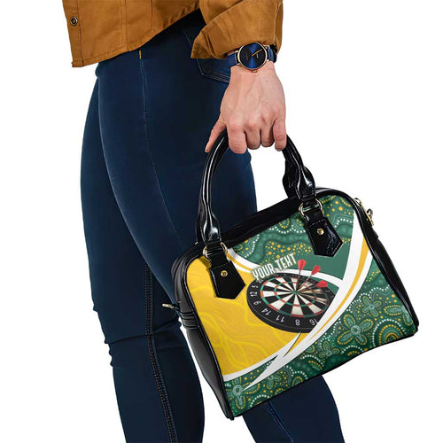 Australia Darts Personalized Shoulder Handbag Aboriginal Special