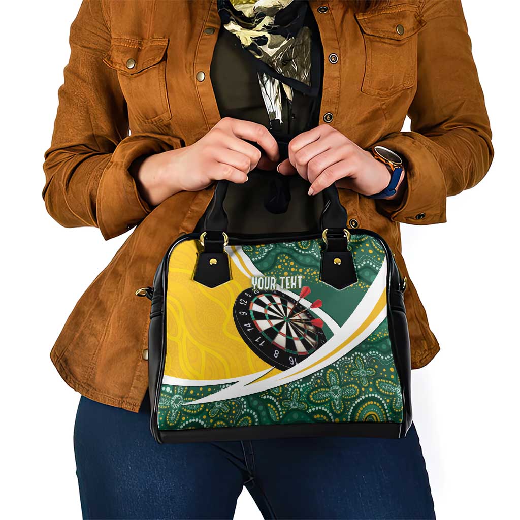 Australia Darts Personalized Shoulder Handbag Aboriginal Special