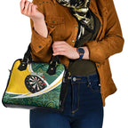 Australia Darts Personalized Shoulder Handbag Aboriginal Special