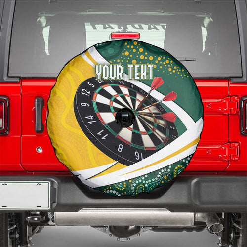 Australia Darts Personalized Spare Tire Cover Aboriginal Special