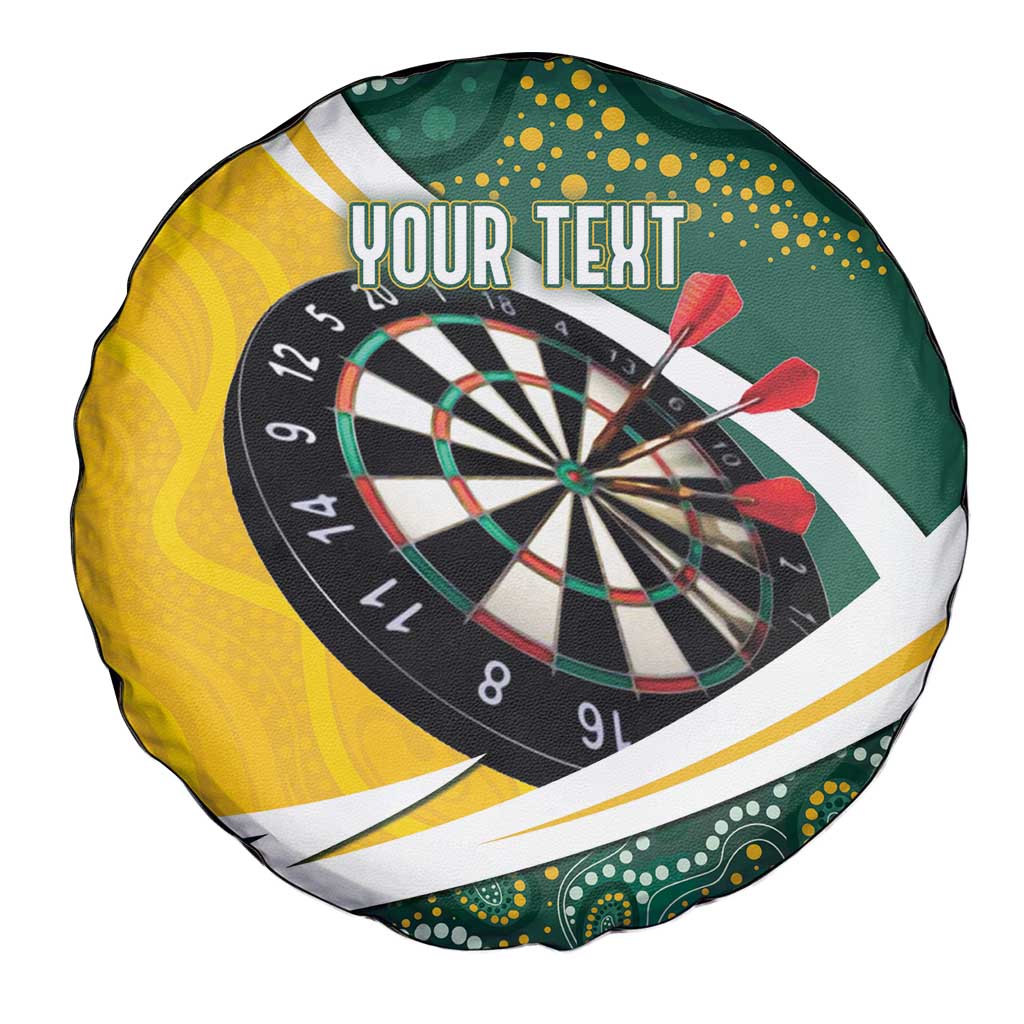 Australia Darts Personalized Spare Tire Cover Aboriginal Special
