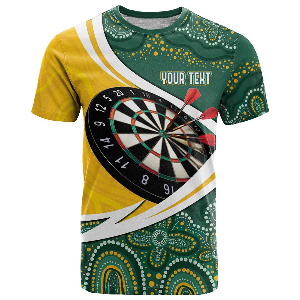 Australia Darts Personalized T Shirt Aboriginal Special