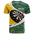 Australia Darts Personalized T Shirt Aboriginal Special