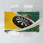 Australia Darts Personalized Tablecloth Aboriginal Special