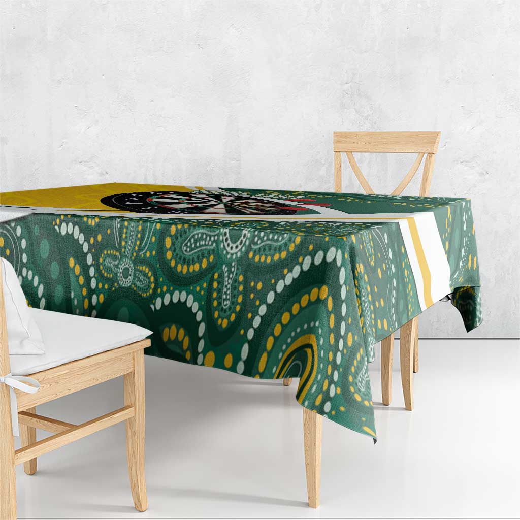 Australia Darts Personalized Tablecloth Aboriginal Special