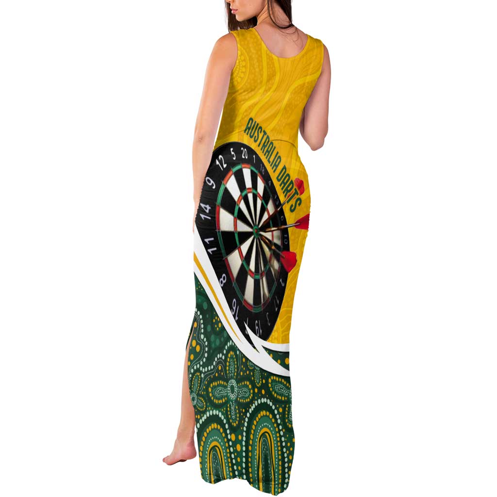 Australia Darts Personalized Tank Maxi Dress Aboriginal Special