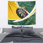 Australia Darts Personalized Tapestry Aboriginal Special