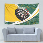 Australia Darts Personalized Tapestry Aboriginal Special