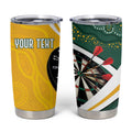 Australia Darts Personalized Tumbler Cup Aboriginal Special