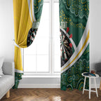 Australia Darts Personalized Window Curtain Aboriginal Special