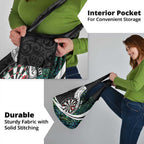 Personalized NZ Darts Grocery Bag Paua Shell Maori Koru Whakairo - Aussie Hoodie