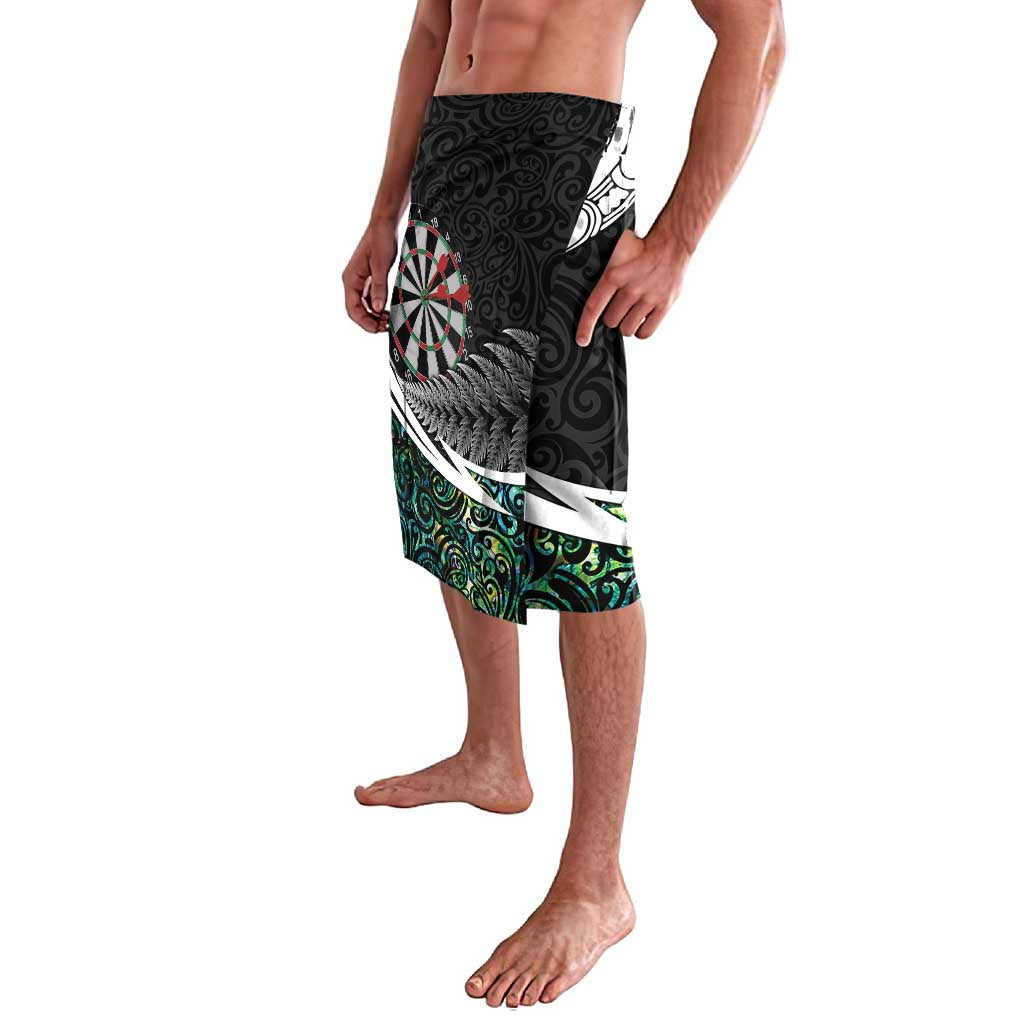 Personalized NZ Darts Lavalava Paua Shell Maori Koru Whakairo - Aussie Hoodie
