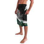 Personalized NZ Darts Lavalava Paua Shell Maori Koru Whakairo - Aussie Hoodie