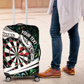 Personalized NZ Darts Luggage Cover Paua Shell Maori Koru Whakairo - Aussie Hoodie