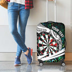 Personalized NZ Darts Luggage Cover Paua Shell Maori Koru Whakairo - Aussie Hoodie