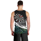 Personalized NZ Darts Men Tank Top Paua Shell Maori Koru Whakairo - Aussie Hoodie