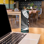 Personalized NZ Darts Skinny Tumbler Paua Shell Maori Koru Whakairo - Aussie Hoodie