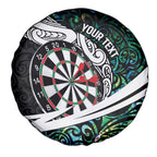 Personalized NZ Darts Spare Tire Cover Paua Shell Maori Koru Whakairo - Aussie Hoodie