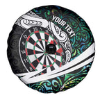 Personalized NZ Darts Spare Tire Cover Paua Shell Maori Koru Whakairo - Aussie Hoodie