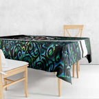 Personalized NZ Darts Tablecloth Paua Shell Maori Koru Whakairo - Aussie Hoodie