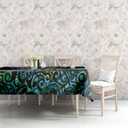 Personalized NZ Darts Tablecloth Paua Shell Maori Koru Whakairo - Aussie Hoodie