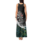 Personalized NZ Darts Tank Maxi Dress Paua Shell Maori Koru Whakairo - Aussie Hoodie