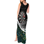 Personalized NZ Darts Tank Maxi Dress Paua Shell Maori Koru Whakairo - Aussie Hoodie