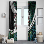 Personalized NZ Darts Window Curtain Paua Shell Maori Koru Whakairo - Aussie Hoodie