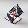 Personalized NZ Darts Canvas Wall Art Paua Shell Maori Koru Whakairo - Purple - Aussie Hoodie