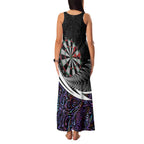 Personalized NZ Darts Family Matching Tank Maxi Dress and Hawaiian Shirt Paua Shell Maori Koru Whakairo - Purple - Aussie Hoodie