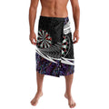 Personalized NZ Darts Lavalava Paua Shell Maori Koru Whakairo - Purple - Aussie Hoodie