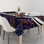 Personalized NZ Darts Tablecloth Paua Shell Maori Koru Whakairo - Purple - Aussie Hoodie