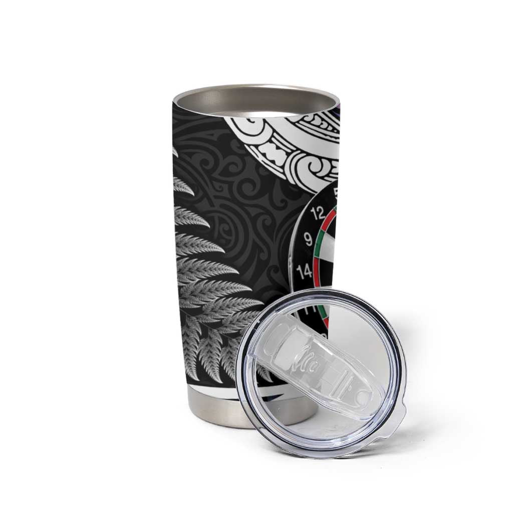 Personalized NZ Darts Tumbler Cup Paua Shell Maori Koru Whakairo - Purple - Aussie Hoodie