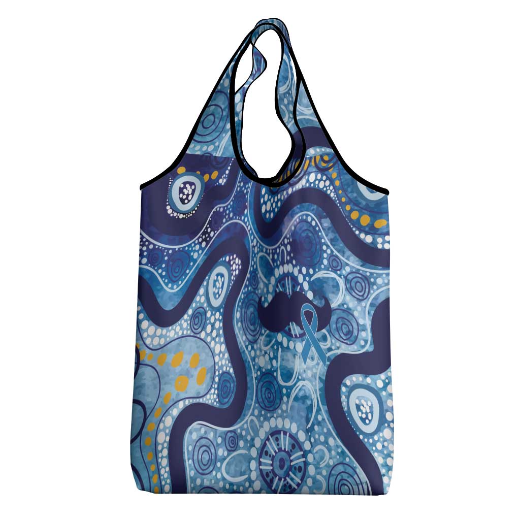 Australia Indigenous Blue Ribbon Grocery Bag Mo Bros Mustache - Aussie Hoodie