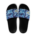 Australia Indigenous Blue Ribbon Slide Sandals Mo Bros Mustache - Aussie Hoodie