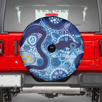 Australia Indigenous Blue Ribbon Spare Tire Cover Mo Bros Mustache - Aussie Hoodie