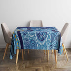 Australia Indigenous Blue Ribbon Tablecloth Mo Bros Mustache - Aussie Hoodie