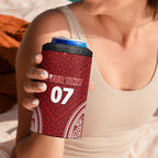 Personalized Mate Maa Tonga Rugby 4 in 1 Can Cooler Tumbler Ofa Atu Tonga