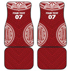 Personalized Mate Maa Tonga Rugby Car Mats Ofa Atu Tonga