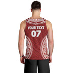 Personalized Mate Maa Tonga Rugby Men Tank Top Ofa Atu Tonga