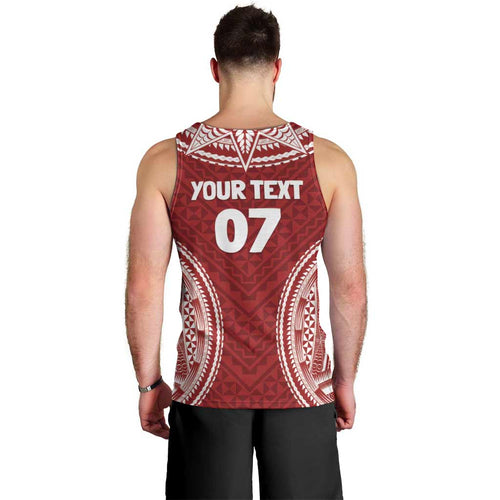 Personalized Mate Maa Tonga Rugby Men Tank Top Ofa Atu Tonga