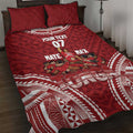 Personalized Mate Maa Tonga Rugby Quilt Bed Set Ofa Atu Tonga