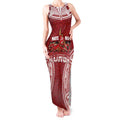 Personalized Mate Maa Tonga Rugby Tank Maxi Dress Ofa Atu Tonga