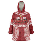 Personalized Mate Maa Tonga Rugby Wearable Blanket Hoodie Ofa Atu Tonga