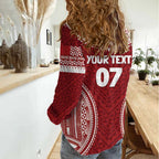 Personalized Mate Maa Tonga Rugby Women Casual Shirt Ofa Atu Tonga