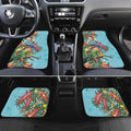 Blue Budgies on Callistemon Car Mats Merry Christmas Aussie - Aussie Hoodie