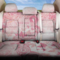 Australia Personalized Back Car Seat Cover Breast Cancer Pink Ribbon - Marble Roses