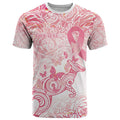 Australia Personalized T Shirt Breast Cancer Pink Ribbon - Marble Roses